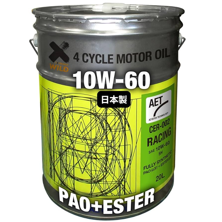 Amazon | AZ (エーゼット) 車用 エンジンオイル 20L 10W-60 SN